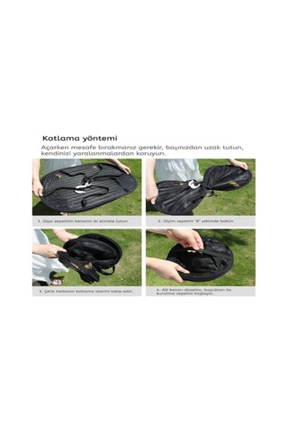 Maiyame Üç Katlı 60x40cm Fincan Kuru, Sebze Kurutma Ağı - İnce Teli, Havalandırmalı, Sinek Proof, Katlanabilir, Çok Amaçlı Kurutma Sepeti Siyah