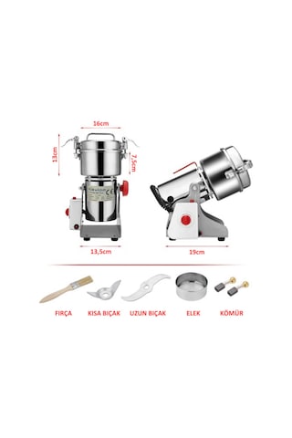 Lavion Hc500 Gr Yüksek Devirli Hububat Baharat Öğütücü