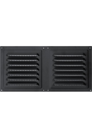 Trendooze Genişletilebilir Havalandırma Kapağı Koruması Kolay Montajlı Siyah