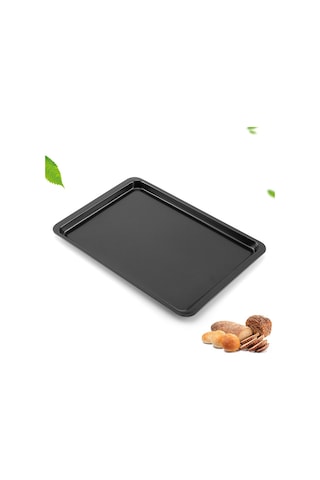 Mufunye 14 İnç Dikdörtgen Pasta Tepsisi Anti Yapışkan Kaplama Kurabiye, Kek Pişirme Fırın Uyumlu 37x25.5x1.6 Cm Ev Ve Ticari Kullanim Diğer
