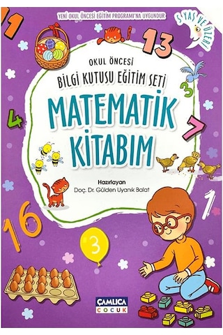 +5 Yaş Okul Öncesi Matematik Kitabım Çamlıca Çocuk