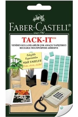 Faber Castell Hamur Yapıuştırıcı Patafix 90 Adet Sakızı Tack It N11.254 Faber Castell Hamur Yapıuştırıcı Patafix 90 Adet Sakızı Tack It N11.254