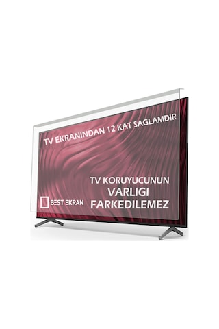 Lg 85" İnç 214 Cm Ekran Kırılmaz Tv Ekran Koruyucu Oled Qled Qned Nanocell Gerçek Yüksek Mukavemetli