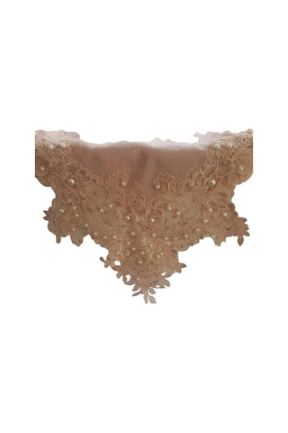 Royal Nazik Rio Kadife 5 Parça Salon Takımı Pudra