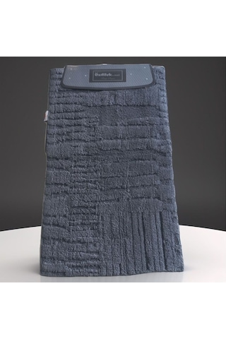 Özdilek Tufting Nora 2'li Banyo Paspası Antrasit Çok Renkli