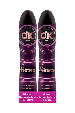 Okey Nirvana Uyarıcı Jel  2 x 100 ML