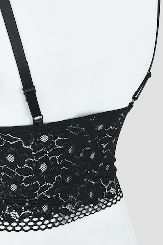 Loya Kadın Siyah Noir Bralet Siyah