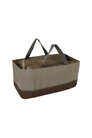 Yifomall Esnek Ve Dayanıklı 600d Oxford Kumaş Odun Taşıma Çantası - Yüksek Kapasiteli Çok Amaçlı Nakliye Aleti