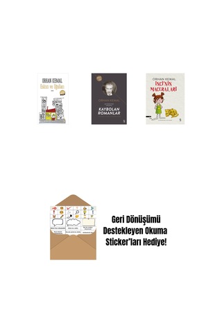 Eskici Ve Oğulları Midi Boy + Kaybolan Romanlar + İnci'nin Maceraları + Okuma Sticker'ları