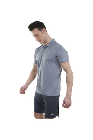 Alpinist Horizons Ultra Dry Erkek Polo T-shirt 600613 K-g Koyu Gri
