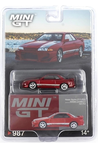 Mini Gt 1/64 Nissan Skyline Gt R R32 Veilside Combat Red