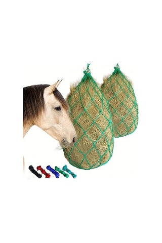 Trendooze Gaojunshop01 Mavi Yavaş Yemlik Ağı, Dayanıklı Nylon İp, At Ve Koyun İçin