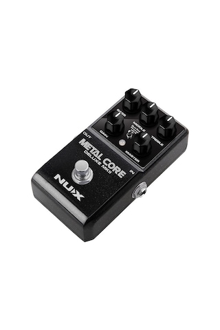Nux Metal Core Deluxe Mkıı Profesyonel - Yüksek Gain Efekt Pedalı 3 Farklı Amfi Modeli Duo Rect, Fireman, Vh4 , Dahili Noise Gate, Usb İle Ir Yükleme Ölçüler: 122 X 72 X 47 Mm