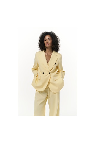 Mai Studios Co. Kaylee Sarı Blazer Sarı