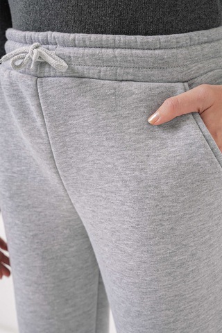 Gabria Paça Lastikli Eşofman Altı Gri