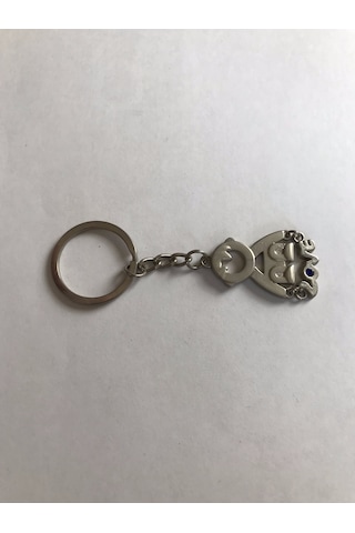 Bd Tekstil Sevgili You Tasarım Mavi Renk Detaylı Anahtarlık