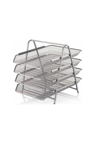 Cassa 4 Lü Metal File Evrak Rafı 8934
