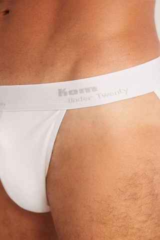 Kom Kevin Tanga Erkek Slip Beyaz