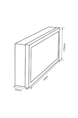 Arsel Ekolite Ae-6010-L Acil Çıkış Yönlendirme Armatürü Şebekeden