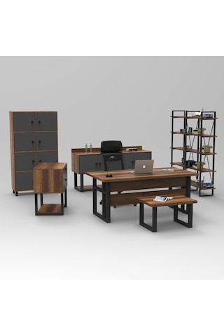 Robinhome Robin Home Vivaldi Abcdef Ofis Büro Masa Takımı Barok