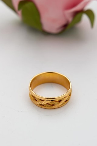 Latif Kuyumculuk 22 Ayar Altın Kalemli Alyans Nişan Yüzüğü Lkyzk1531