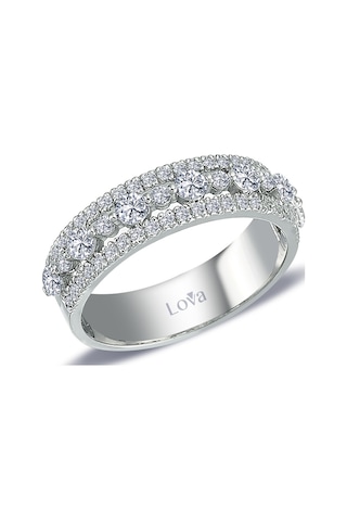 Lova Pırlanta Taşlı Sidon Yüzük - 1030240
