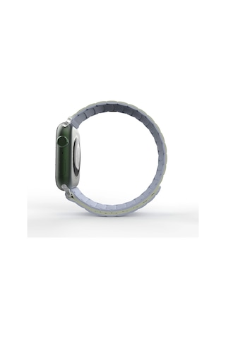 Apple Uyumlu Watch 10 Serisi 46mm Redclick Krd-122 Silikon Manyetik Hafif Kordon Kayış