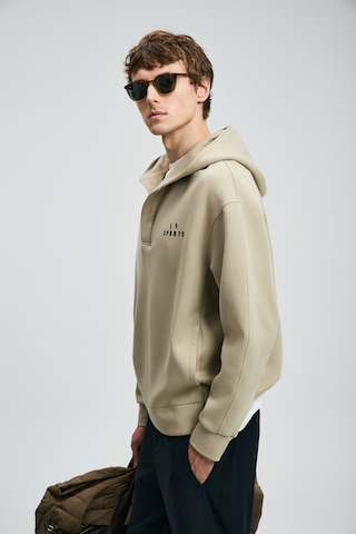 Lufian Road Erkek Sweatshirt Açık Bej Açık Bej 112030180100570 Açık Bej