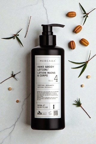Mercada Siyah No 4 Purifying And Soothing Hand & Body Lotion 380 Ml Bergamot Ve Patçuli Özlü El Ve Vücut Losyonu