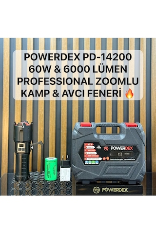 Powerdex Pd-14200 Profesyonel El Feneri Diğer