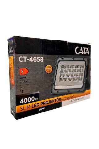 Cata Ct-4658 50w Beyaz Led Projektör