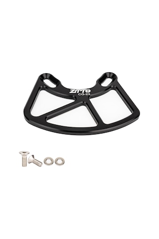 Lemestar Mtb Zincir Koruması Cg23 - Aluminyum Allüminyum Zincir Kaçırma Engeli, Vites Değişim Koruyucu, Siyah Çok Renkli