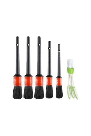 3b Trend Sku:smgstk2796ba61cc 3b Trend Pratik Islak Kuru Otomobil Oto Araç Araba Klima Temizlik Detay Fırçası 5+1 Set Sku: Smgstk2796ba61cc