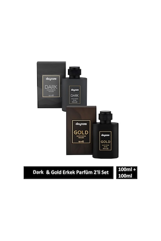 Gold & Dark Erkek Edp Parfüm 2 Adet X 100 Ml Odunsu - Oryantal
