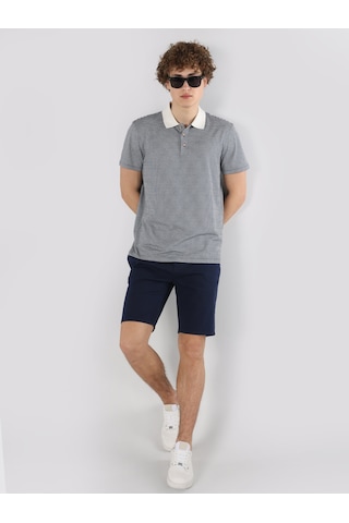 Colin'S Regular Fit Mavi Erkek Polo Yaka Kısa Kol Tişört Cl1064304_Q1.V2_Blu
