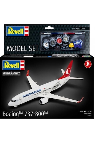 Revell Model Set Türk Hava Yolları Boeing 737-800 63772