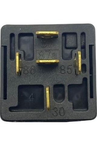 Sanel 12v Röle 5 Uçlu 50 A Çift Platin 30-85-86-87-87a