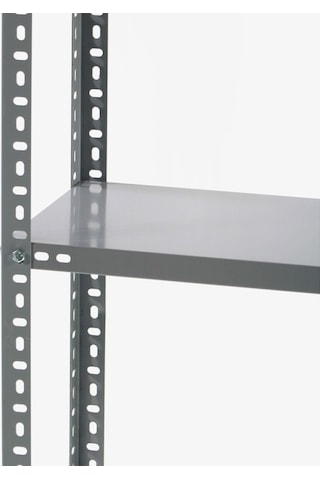 Galvanizraf 6 Katlı Duble Galvaniz Çelik Arşiv Depo Rafı 31X120 Galvaniz