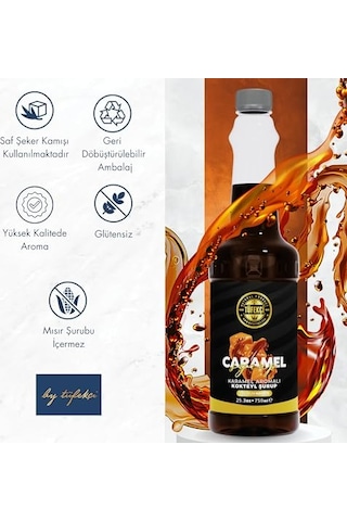 Blue Curacao Aromalı Şurup 750 Ml Kokteyl Kahve Pasta Ve Tatlı Için Doğal Aroma Gerçek Pancar Şekeri
