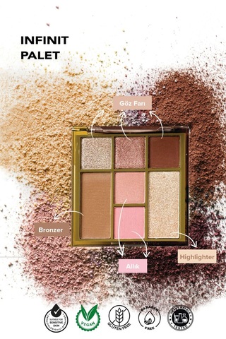 Infinit Palette Yüz Paleti Pembe/rose