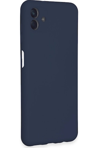 Newface Samsung Galaxy Uyumlu A04e Kılıf Nano İçi Kadife Silikon Glblseme - 64 - Lacivert