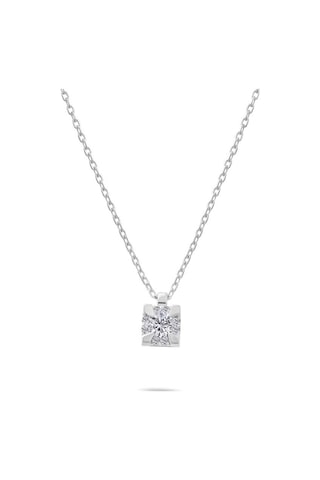 0.25 Karat Tektaş Pırlanta Kolye - Hrd Sertifikalı 03753014