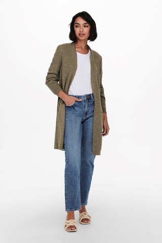 Only Kadın Uzun Örme Hırka 64615179815 Kahverengi