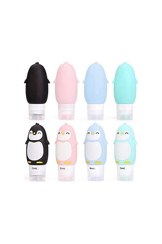 Sızdırmaz Silikon Seyahat Şişeleri Aksesuarları Boşaltma İle Set Sabunluk Sabun Kutusu Plaka Lotus Şekli Silikon Kutu