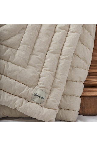 Sleepoos El Yapımı %100 Organik Yün Yorgan 195 x 215