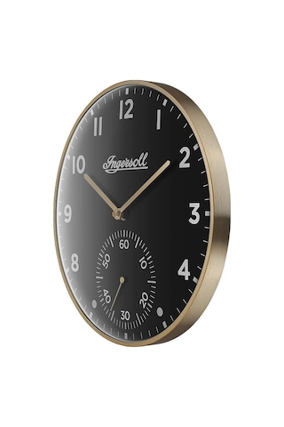 Ingersoll Ic003gb Duvar Saati Siyah