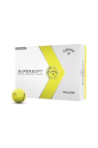 Callaway Bl Cg Supersoft Yellow Golf Topu - 3lü Karışık