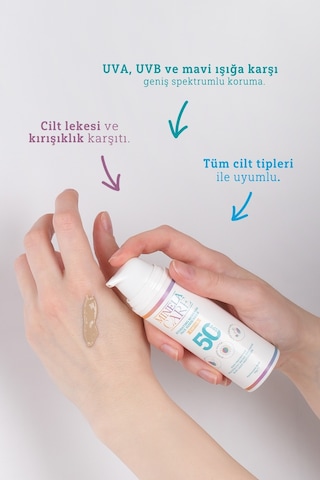 Minela Care Hydrating Mineral Filtreli Renkli Yüz Güneş Kremi SPF50 70 G