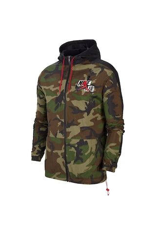 Nike Jordan Jumpman Classics Camo Erkek Windrunner Yağmurluk Rüzgarlık Camo Camo