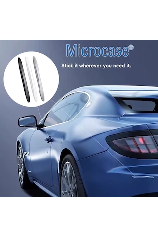 Microcase 4'lü Universal Çizik Önleyici Şerit Araç Koruma Bandı Seti Al5361 Şeffaf 4 Adet